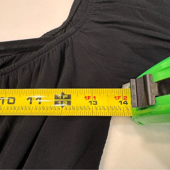 For Love And Lemons Women’s Black Crop Top Off The Shoulder L/S Size S - Picture 5 of 9